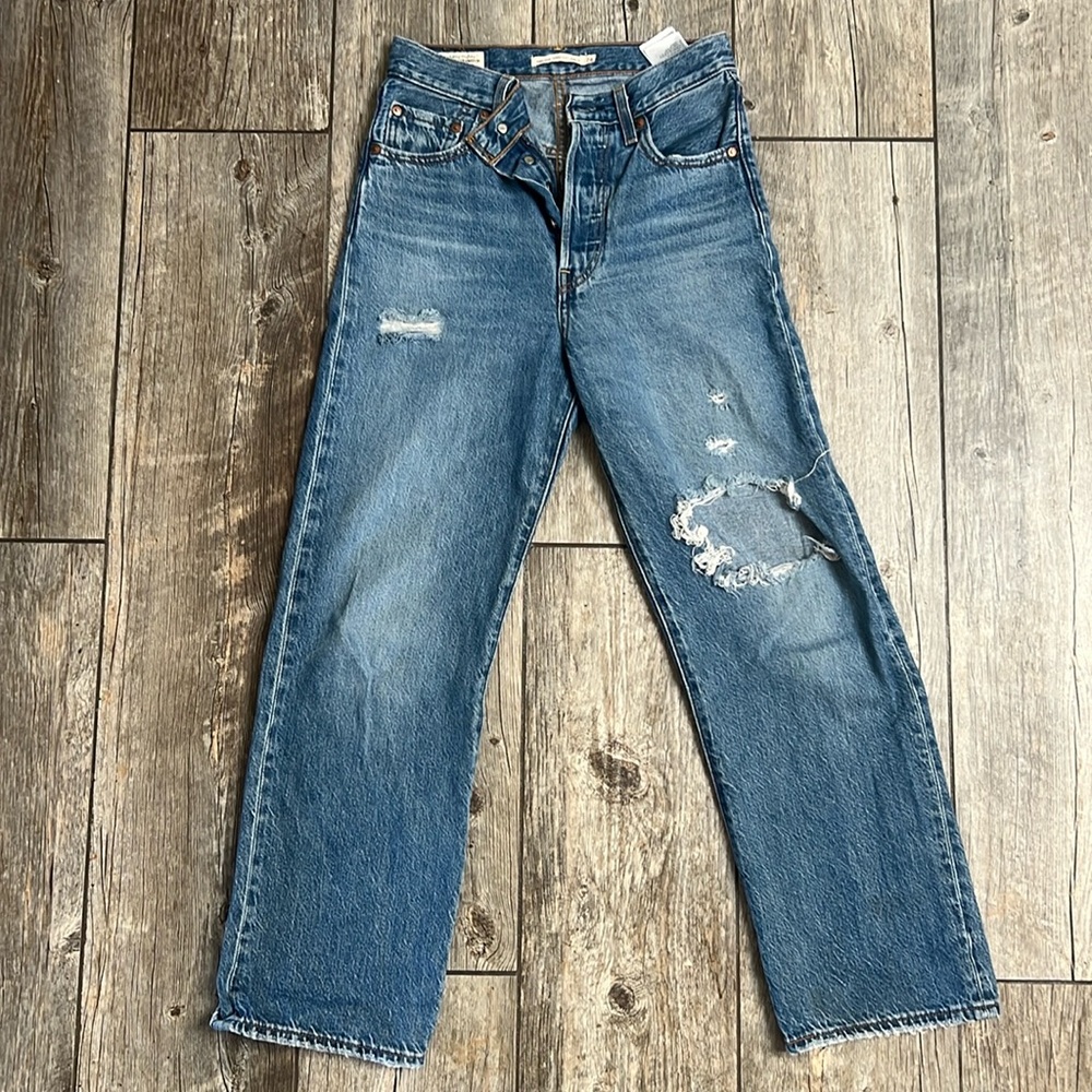 Levi’s Ribcage straight ankle